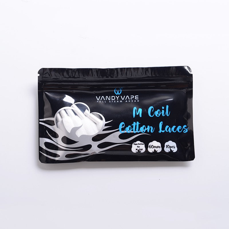 Kylin M Mesh Coil Cotton Laces for RDA / RTA / RDTA  (Pack of 10) By Vandy Vape