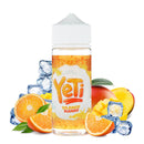 Orange Mango (With Ice) 100ml Shortfill by Yeti (Including Free Nic Shots)